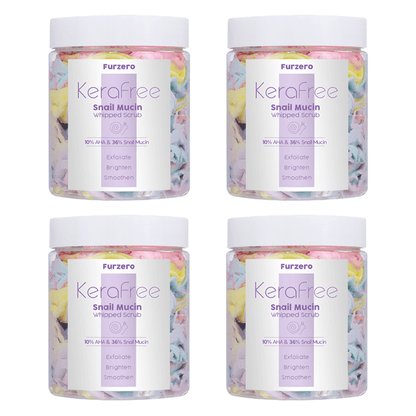 KeraFree Snail Mucin Whipped Scrub