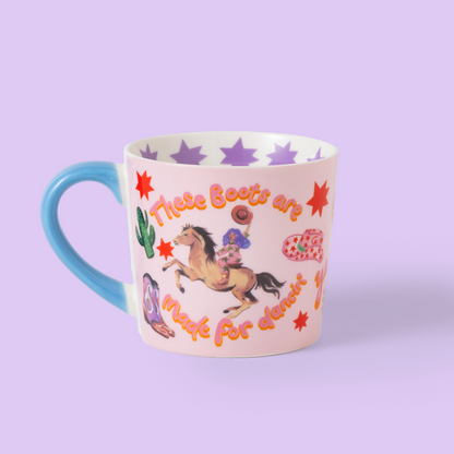 These Boots Are Made For Dancing Mug