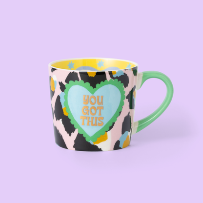 You Got This Pink Leopard Mug