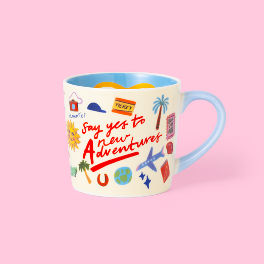 Say Yes to New Adventures Mug