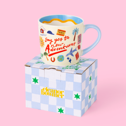 Say Yes to New Adventures Mug