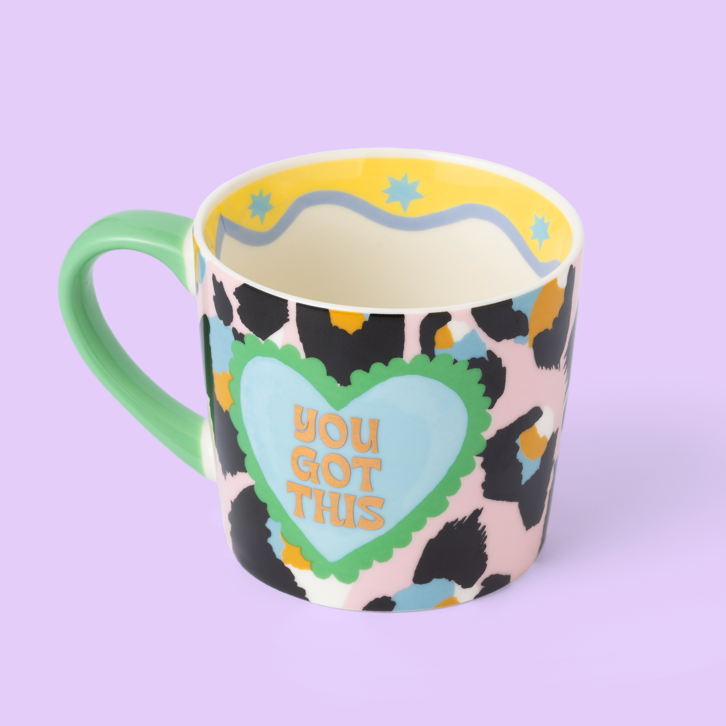 You Got This Pink Leopard Mug