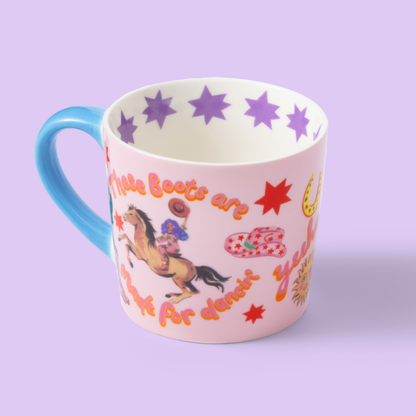These Boots Are Made For Dancing Mug