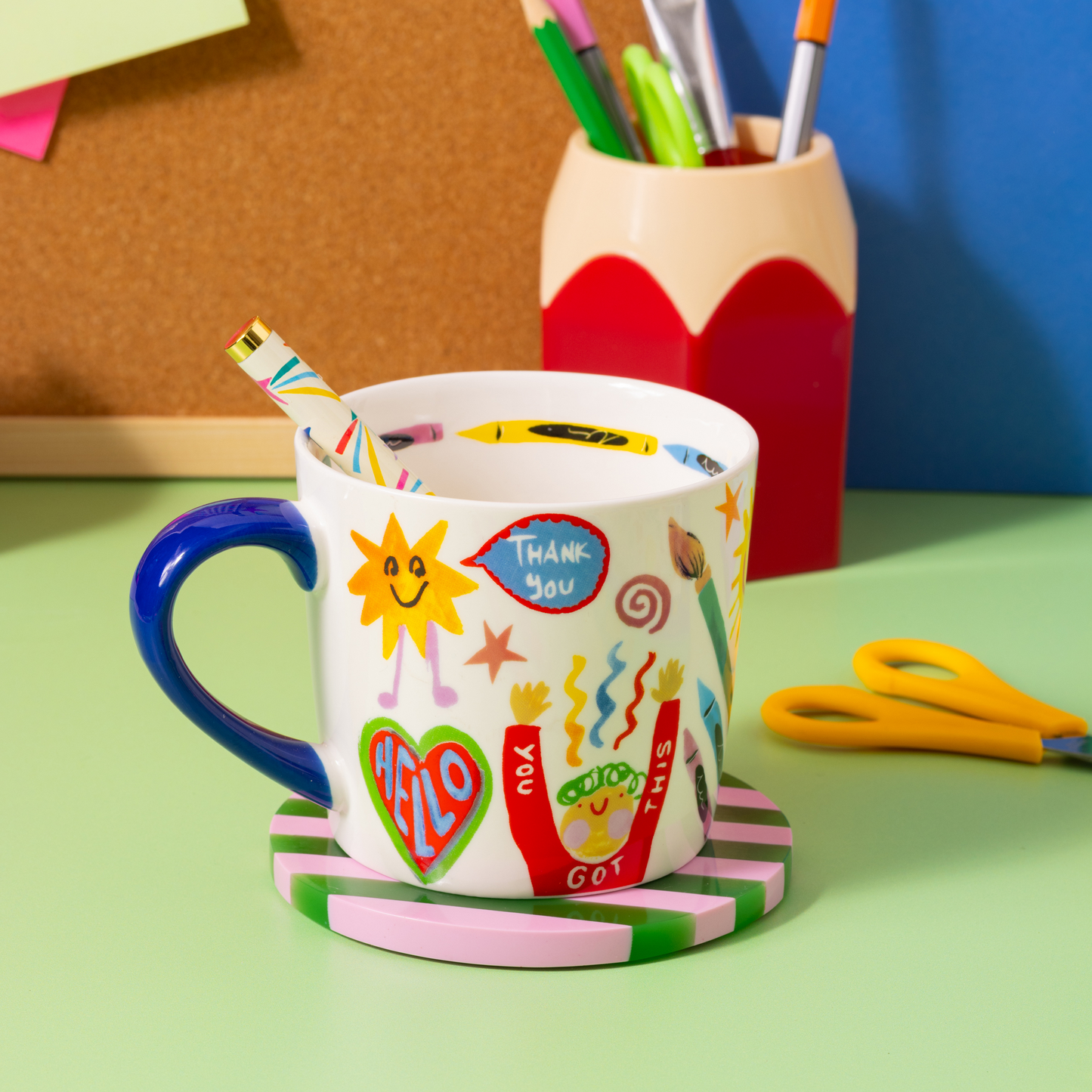 Teacher Doodles Mug