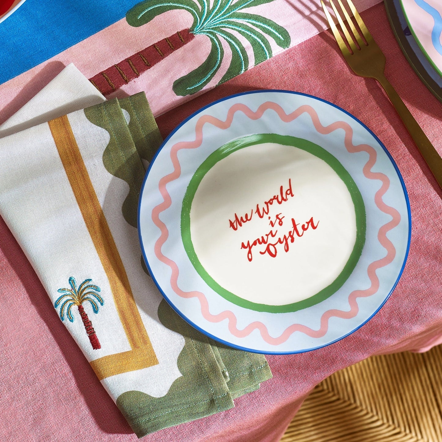 Electric Coast Icon Napkins - Set of 4