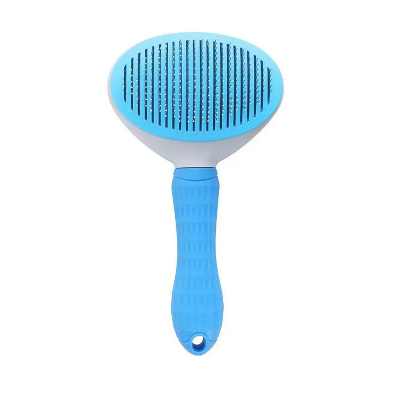 Stainless Steel Pet Comb — Effective Floating Hair Remover for Cats & Dogs
