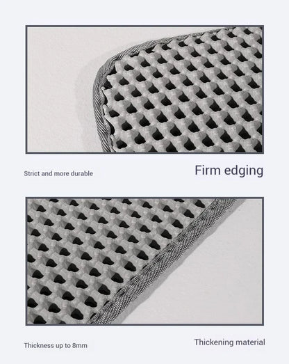 Waterproof Double Layer Cat Litter Trapping Mat — Clean Pad for Litter Box