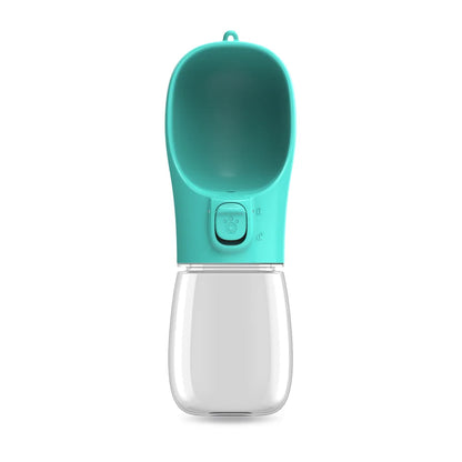Portable Dog Water Bottle — Leakproof Walking Drinking Bowl for Cats & Dogs