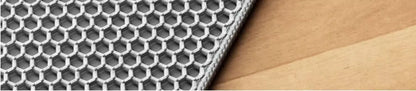 Extra Large Cat Litter Mat Heavy Duty Waterproof 2 Layer Non Slip Washable Pet Floor Protector Litter Box Sand Stopper