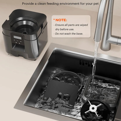 Smart Timed Automatic Pet Feeder — Scheduled Portion Control for Cats & Dogs