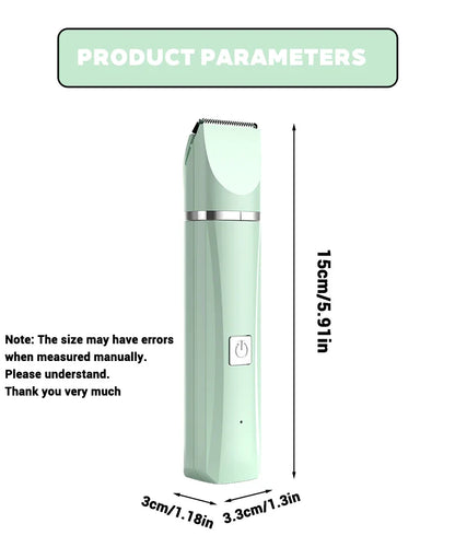 4-in-1 Electric Pet Grooming Tool Set — USB Rechargeable Clipper & Trimmer for Cats & Dogs