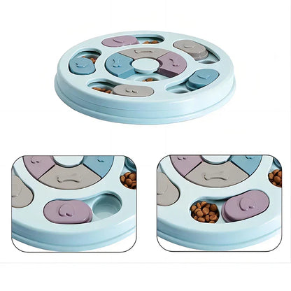 Interactive Slow Feeder Toy — Educational Food Dispenser for Dogs & Puppies