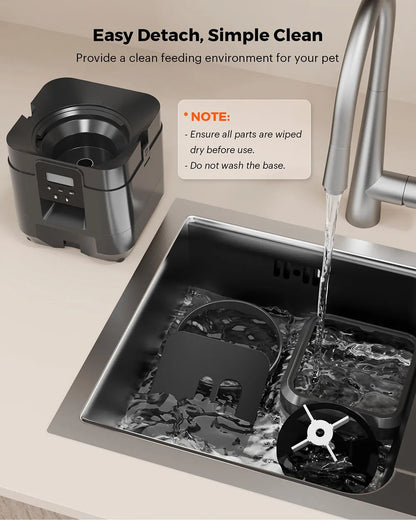 Smart Timed Automatic Pet Feeder — Scheduled Portion Control for Cats & Dogs