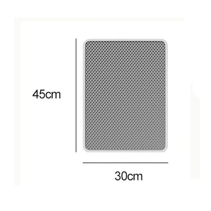 Double Layer Waterproof Cat Litter Mat — Urine Proof, Non-Slip, Easy to Clean