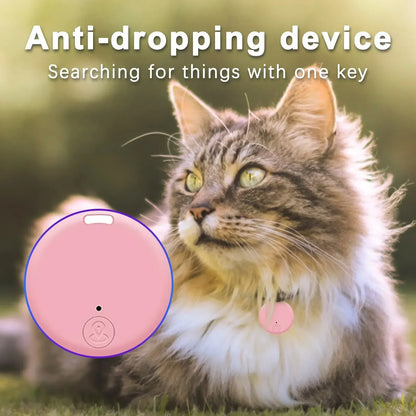 Mini GPS Bluetooth 5.0 Tracker — Anti-Lost Smart Finder for Pets, Keys & Bags