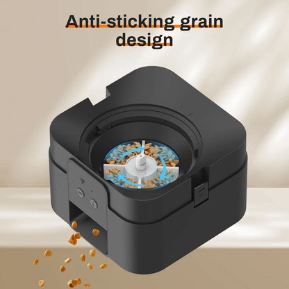 Smart Timed Automatic Pet Feeder — Scheduled Portion Control for Cats & Dogs