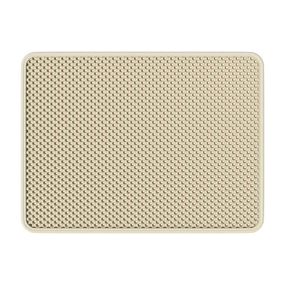 Double Layer Waterproof Cat Litter Mat — Urine Proof, Non-Slip, Easy to Clean