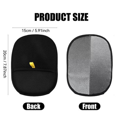 Portable Pet Hair Remover Gloves — Washable Dehairing Gloves for Clothes & Pets