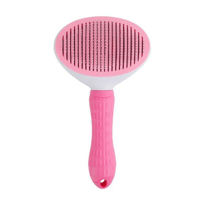 Stainless Steel Pet Comb — Effective Floating Hair Remover for Cats & Dogs